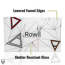 Load image into Gallery viewer, Rowll Large Glass Rolling Tray &amp; Get Rowll all in 1 Rolling Kit - Rowll - Rolling but smarter