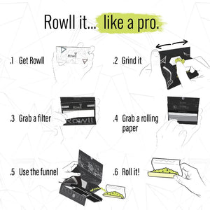 ROWLL all in 1 Rolling Kit Hemp (2 PCS) - Rowll - Rolling but smarter