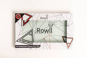 Rowll Large Glass Rolling Tray & Get Rowll all in 1 Rolling Kit - Rowll - Rolling but smarter