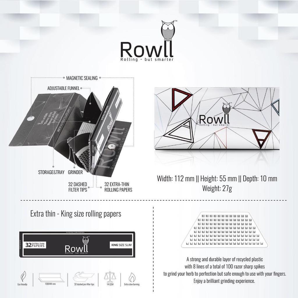 Rowll All in one Rolling Kit - 3 Pack - Everything 420