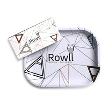 Load image into Gallery viewer, Rowll Signature Small Metal Rolling Tray &amp; Get Rowll all in 1 Rolling Kit - Rowll - Rolling but smarter